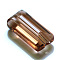 Imitation Austrian Crystal Beads, Grade AAA, Faceted, Rectangle, PeachPuff, 6x12x5mm, Hole: 0.7~0.9mm