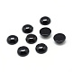 Dyed & Heated Natural  Black Agate Gemstone Cabochons&nbsp;G-T020-16mm-11-1