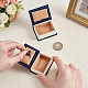 Microfiber Ring Storage Boxes&nbsp;CON-WH0100-47-3