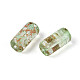 Picasso Transparent Glass Bugle Beads&nbsp;SEED-N010-02G-2