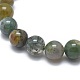 Natural Indian Agate Bead Stretch Bracelets&nbsp;BJEW-K212-B-010-6