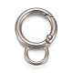 Alloy Spring Gate Ring&nbsp;KEYC-H109-03C-P-1
