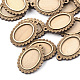 Wooden Pendant Cabochon Settings&nbsp;WOOD-S044-01A-2