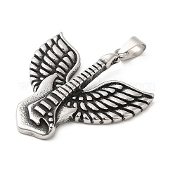 304 Stainless Steel Pendants&nbsp;STAS-Z045-02B-AS