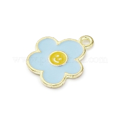 Alloy Enamel Pendants&nbsp;ENAM-F152-03G-01