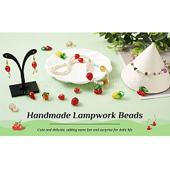 54pcs 9 style Handmade Lampwork Beads&nbsp;LAMP-PJ0001-01