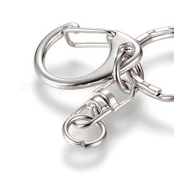 Alloy Keychain Clasp Findings&nbsp;PALLOY-T010-07P