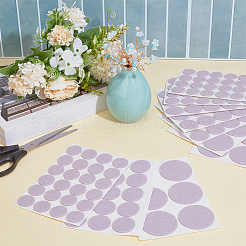 198Pcs 3 Styles Round Felt Furniture Pads&nbsp;AJEW-GF0013-26B