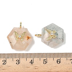 Natural Mixed Gemstone Faceted Pendants&nbsp;G-P585-01G