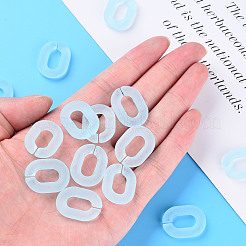 Transparent Acrylic Linking Rings&nbsp;MACR-S373-20A-D07
