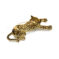 Alloy Rhinestone Brooches&nbsp;RB-CBAC416-01