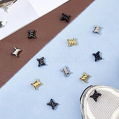 16Pcs 4 Colors Alloy Shoelace Charms&nbsp;FIND-HS0001-17