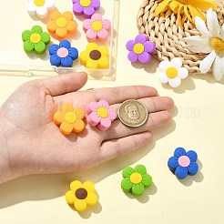 14Pcs 7 Colors Silicone Beads&nbsp;SIL-CJ0002-90