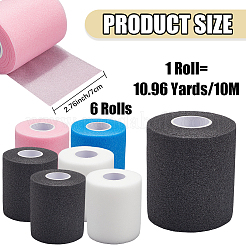 6 Rolls Sponge Ribbons&nbsp;SRIB-CN0001-01
