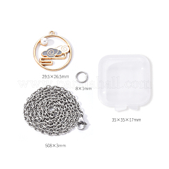 Chinese Style Alloy Pendant Necklaces&nbsp;NJEW-YW0001-01