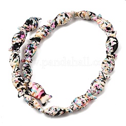 Dyed Synthetic Turquoise Beads Strands&nbsp;GG-CBAAE19-08B
