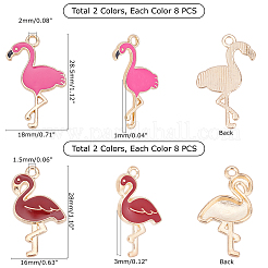 Alloy Enamel Pendants&nbsp;ENAM-PH0001-54LG