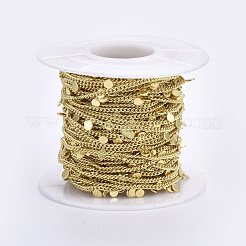 Handmade Brass Curb Chains&nbsp;CHC-E020-06G