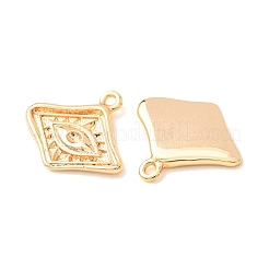 Brass Pendant Rhinestone Settings&nbsp;KK-CBAE15E-01G