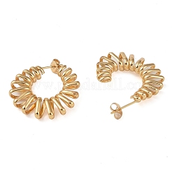 304 Stainless Steel Studs Earrings&nbsp;EJEW-K278-02D-G