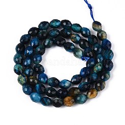 Natural Dyed Tiger Eye Beads Strands&nbsp;G-T142-87A