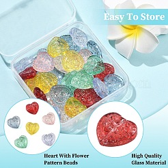 30Pcs 6 Colors Glass Beads&nbsp;GLAA-YW0005-82