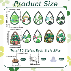 DIY Jewelry Making Earring Kits&nbsp;DIY-SC0029-23