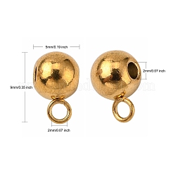 Ion Plating(IP) 304 Stainless Steel Tube Bails&nbsp;STAS-G130-25G