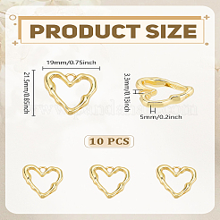 10Pcs Rack Plating Alloy Pendants&nbsp;FIND-LP0005-06