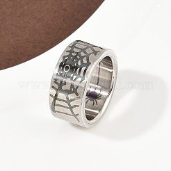 304 Stainless Steel Finger Rings&nbsp;RJEW-A074-02P