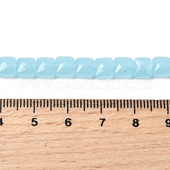 Imitation Jade Glass Beads Strands&nbsp;GLAA-L050-B02
