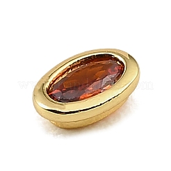 Brass Pave Cubic Zirconia Cabochons&nbsp;CU-CBA30E8-04G-02