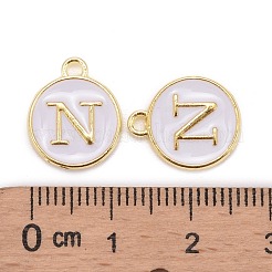 Golden Plated Alloy Charms&nbsp;X-ENAM-S118-01N
