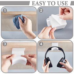 ABS Plastic Wall Hanging Floating Shelf for Headphone&nbsp;ODIS-WH0099-144B