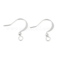 Brass Earring Hooks&nbsp;KK-H258-06D-S