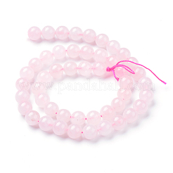Natural Rose Quartz Beads Strands&nbsp;X-G-T055-8mm-13