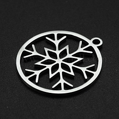 Non-Tarnish Christmas 201 Stainless Steel Pendants&nbsp;STAS-R111-JA694