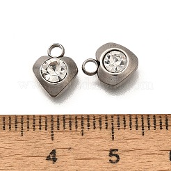 201 Stainless Steel Charms&nbsp;STAS-F311-06P-03