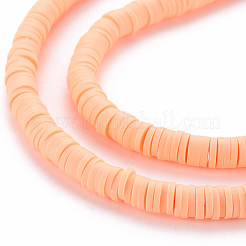 Handmade Polymer Clay Bead Strands&nbsp;X-CLAY-T002-6mm-46