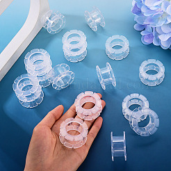 20Pcs Plastic Sewing Thread Spool&nbsp;ODIS-TA0001-12
