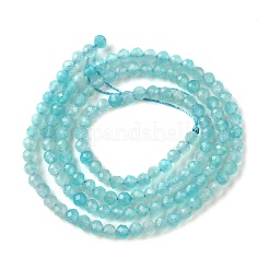Natural Amazonite Beads Strands&nbsp;G-V001-A01-3MM-01
