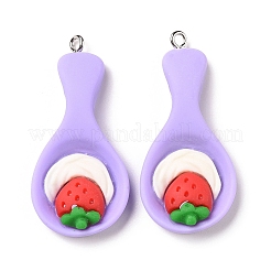 Opaque Resin Pendants&nbsp;LS-RESI-G032-F05