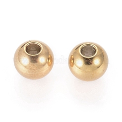 Ion Plating(IP) 202 Stainless Steel Rondelle Spacer Beads&nbsp;STAS-F094-06B-G