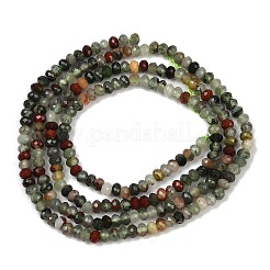 Natural African Bloodstone Beads Strands&nbsp;G-S388-A02-1x2mm