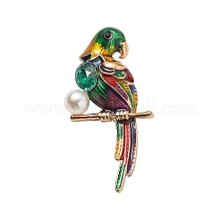 Parrot Alloy Enamel Brooches&nbsp;PW-WGB7706-01