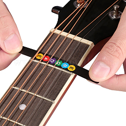 Plastic Self-Adhesive Guitar Fretboard Note Map Sticker Labels&nbsp;AJEW-AN0007-32
