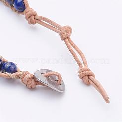 Cowhide Leather Cord Bracelets&nbsp;BJEW-JB03279
