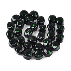 Handmade Silver Foil Lampwork  Beads&nbsp;FOIL-T024-12B