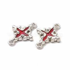 Rack Plating Alloy Enamel Connector Charms&nbsp;LS-FIND-G051-02P-05
