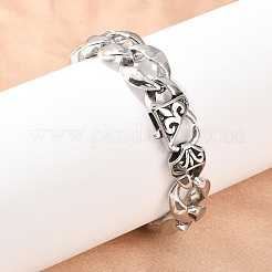 304 Stainless Steel Link Bracelets&nbsp;BJEW-D379-16ASP
